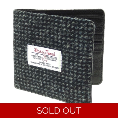 HARRIS TWEED & Leather 'Douglas' Gents Wallet